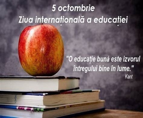 ziua internationala a educatiei